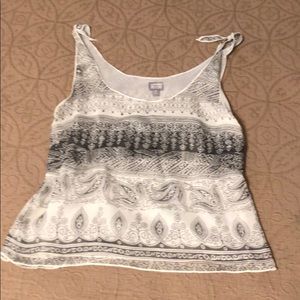 Converse Sheer tank top